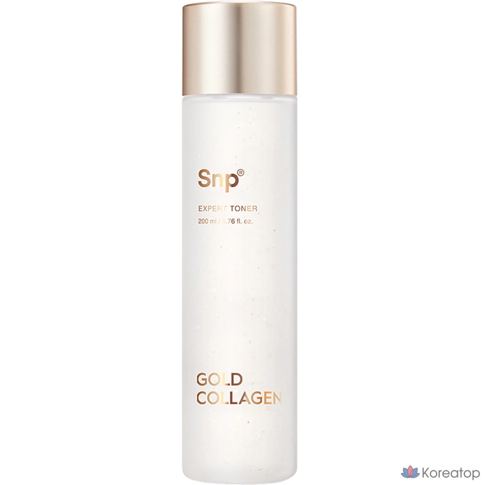 Тонер SNP Gold Collagen Expert, 200 мл, 1 шт.