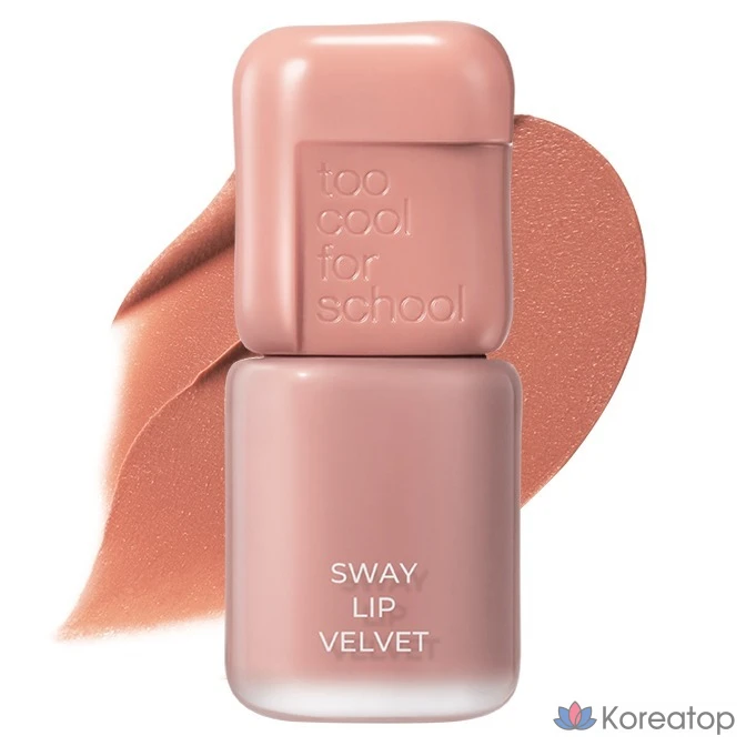Тинт для губ Too Cool For School Sway Velvet Lip Tint, оттенок 03 Bebe Salmon, 1 шт.