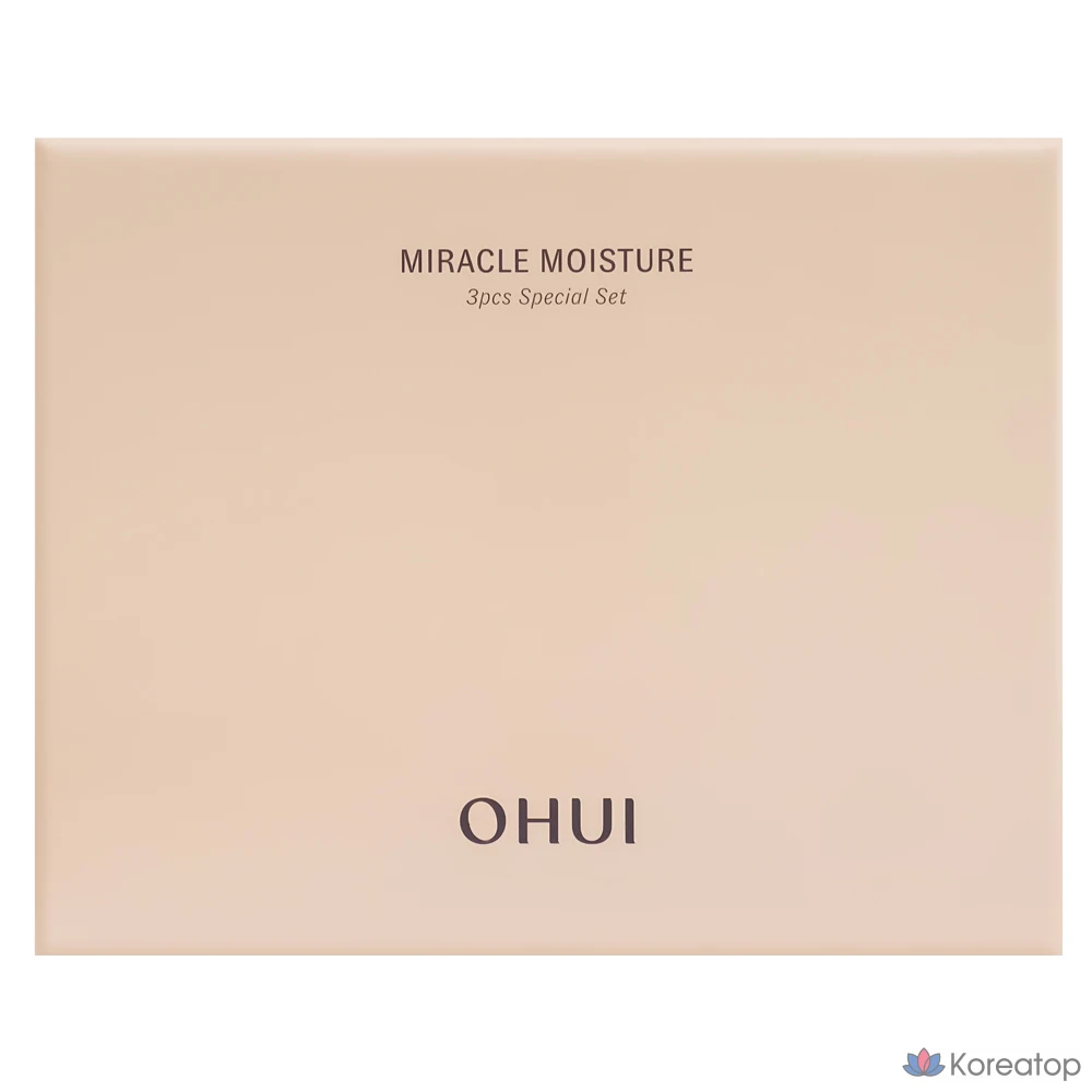 Набор для ухода Ohui Miracle Moisture Pink Barrier 3-piece Special Set, 1 шт.