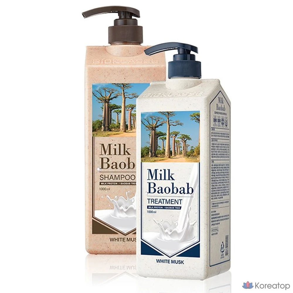Набор для ухода Milk Baobab Original Hair 2-piece Set, 1 шт.