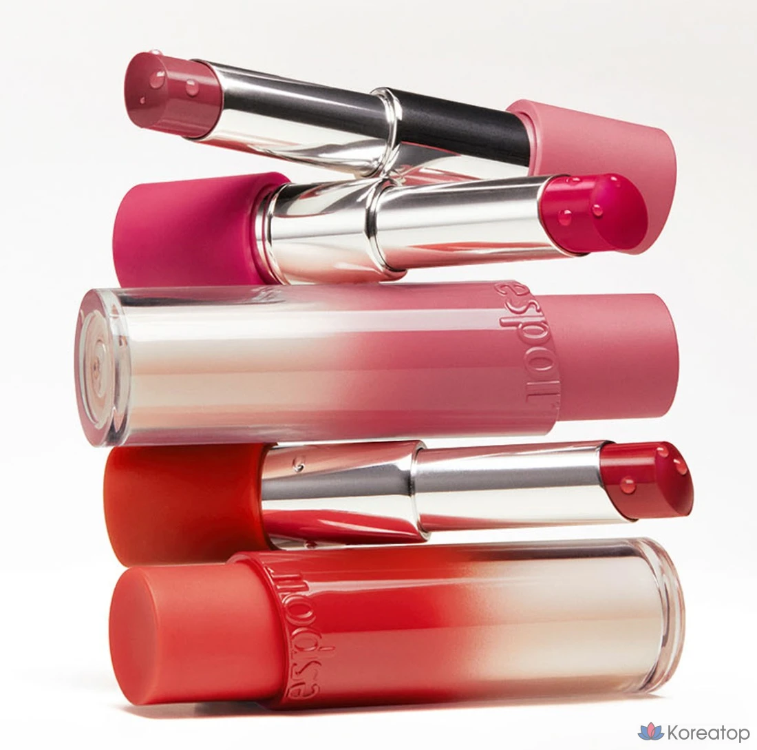 Помада для губ Espoir Nowhere Lipstick Baming Glow, оттенок 3 Cranberry, 1 шт., фото 4