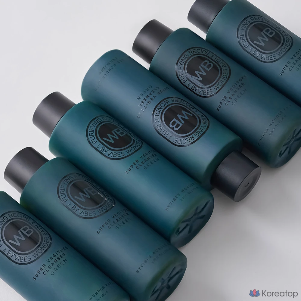 Пилинг-скраб Wonder Bath Renewal Super Vegitox Green Pack Cleanser, 200 мл, 1 шт.