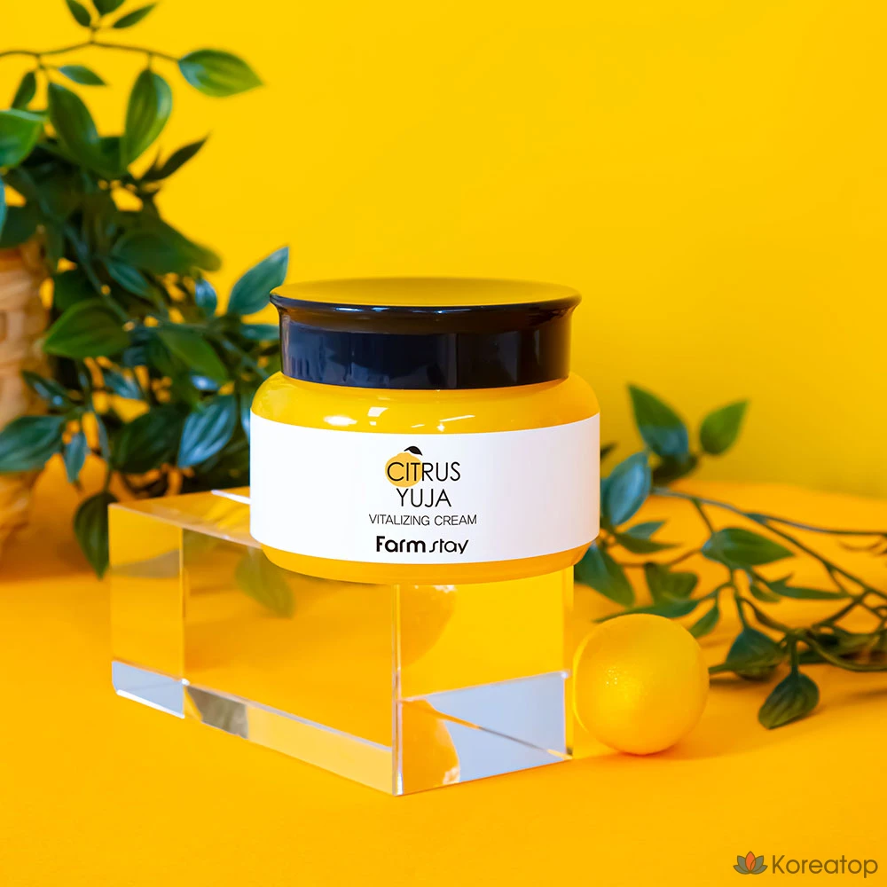 Крем FarmStay Citrus Yuja Vitalizing Cream, 100 г, 1 шт.
