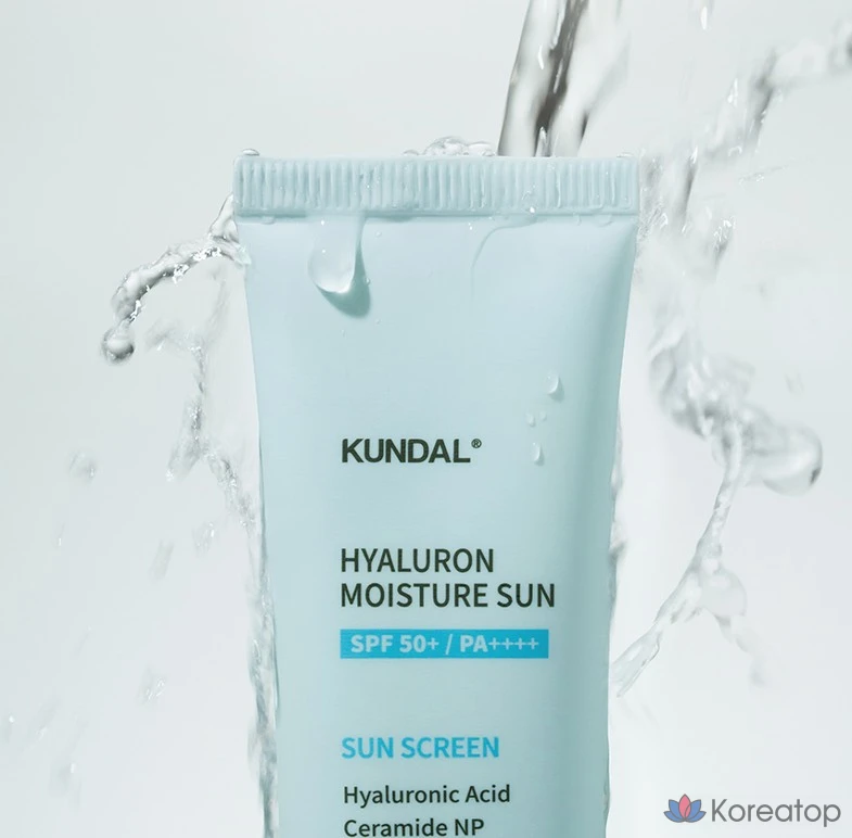 Солнцезащитный крем Kundal Hyaluron Moisture Sun Cream, 40 мл, 1 шт.