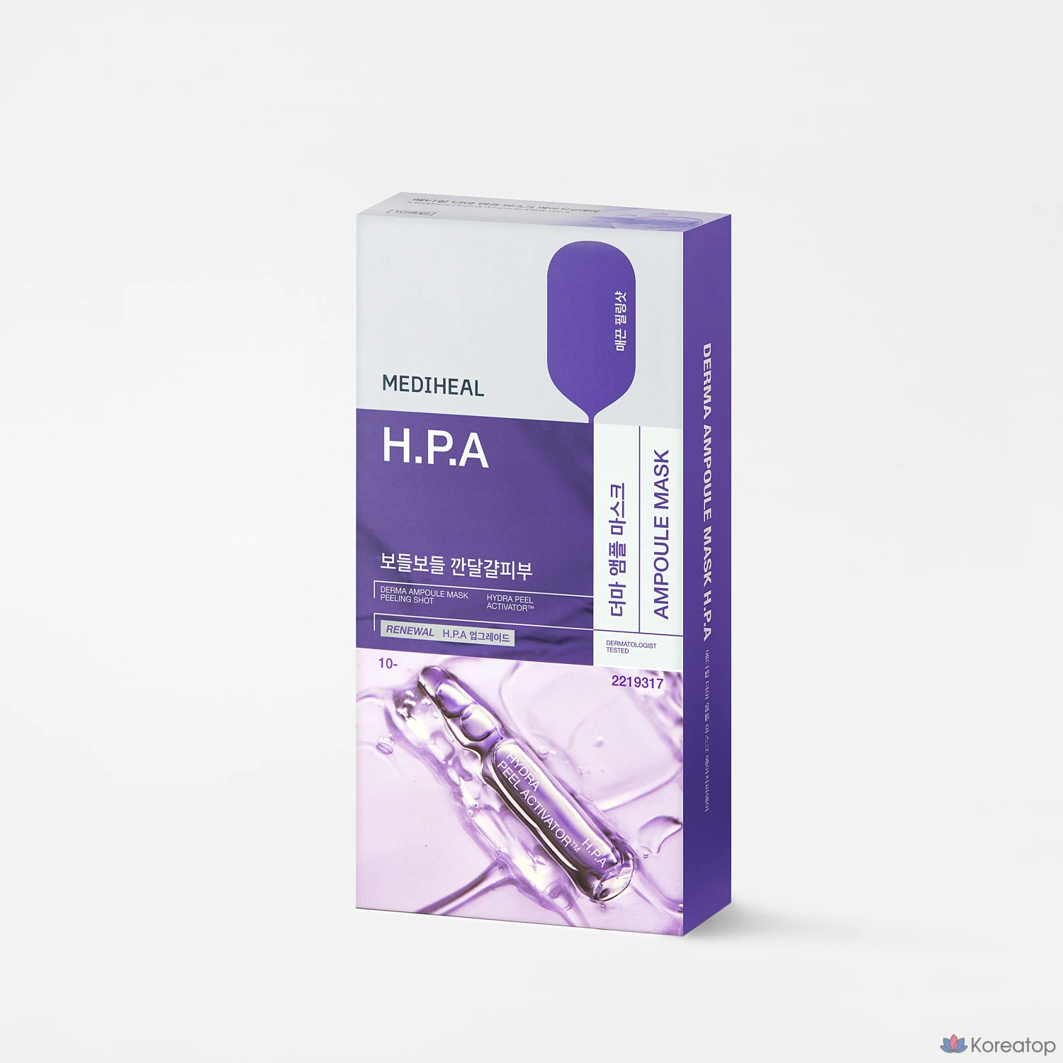 Тканевая маска для лица MEDIHEAL Derma Ampoule Mask H.P.A, 50 шт., фото 2