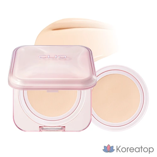 Кушон Clio Kill Cover Mesh Glow Essential Cushion, оттенок 19N Porcelain, набор