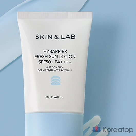 Солнцезащитный крем SKIN&LAB High Barrier Fresh Sun Lotion SPF50+ PA++++, 50 мл, 1 шт.