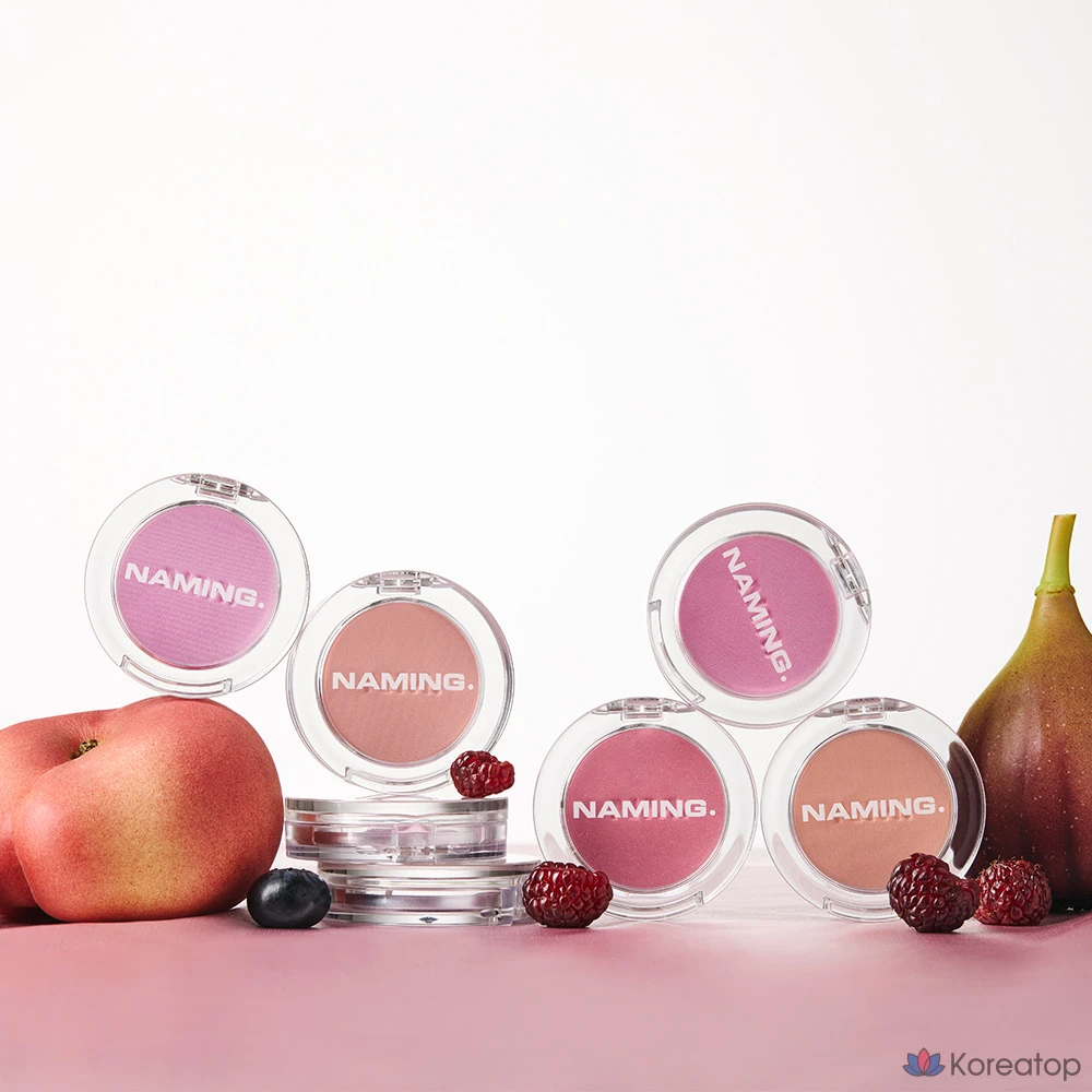 Румяна для щек NAMING Fluffy Powder Blush, оттенок Chippy, 1 шт.