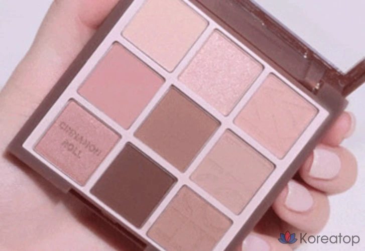 Палетка теней для век Holika Holika My Fave Mood Eye Palette, оттенок 16 Cinnamon Roll, 1 шт.