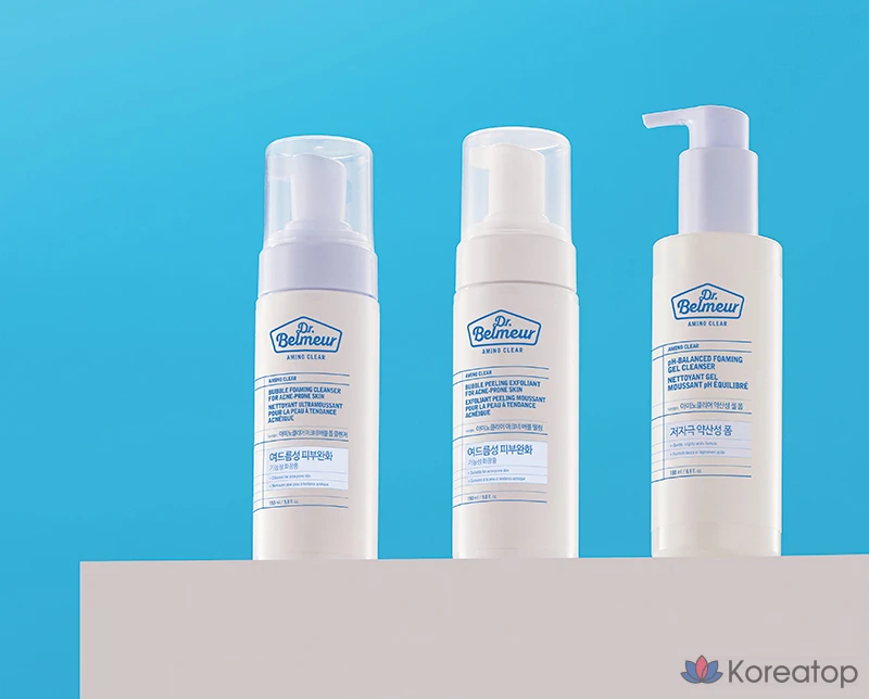 Очищающая пенка The Face Shop Dr. Belmeur Amino Clear Acne Bubble Foam, 150 мл, 1 шт.