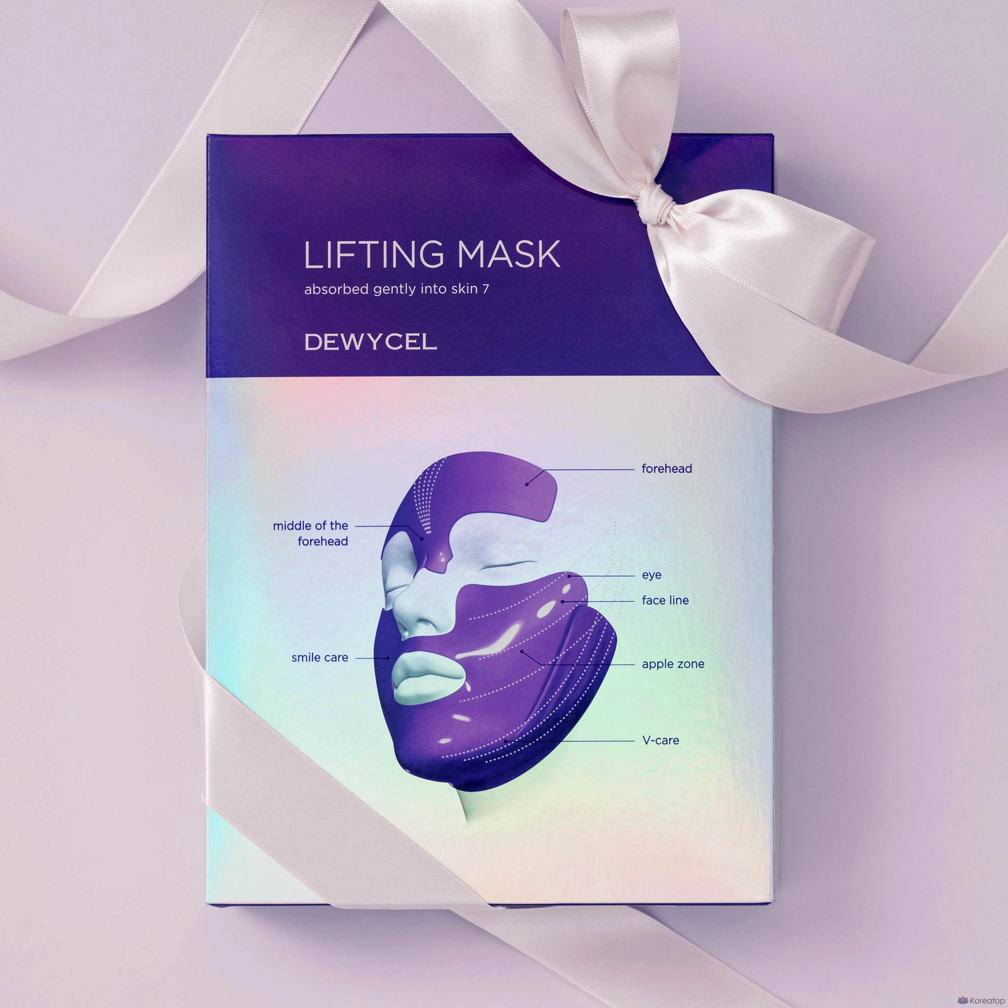 Тканевая маска для лица DEWYCEL 7 Lifting Mask, 8 шт., фото 6
