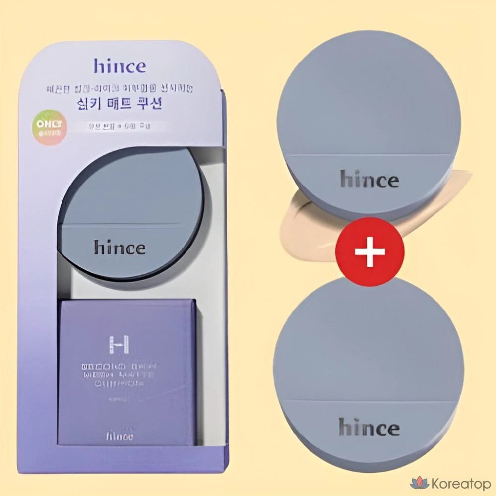 Кушон Hince Second Skin Mesh Matte Cushion, оттенок Ivory 21, 12 г, 1 шт.