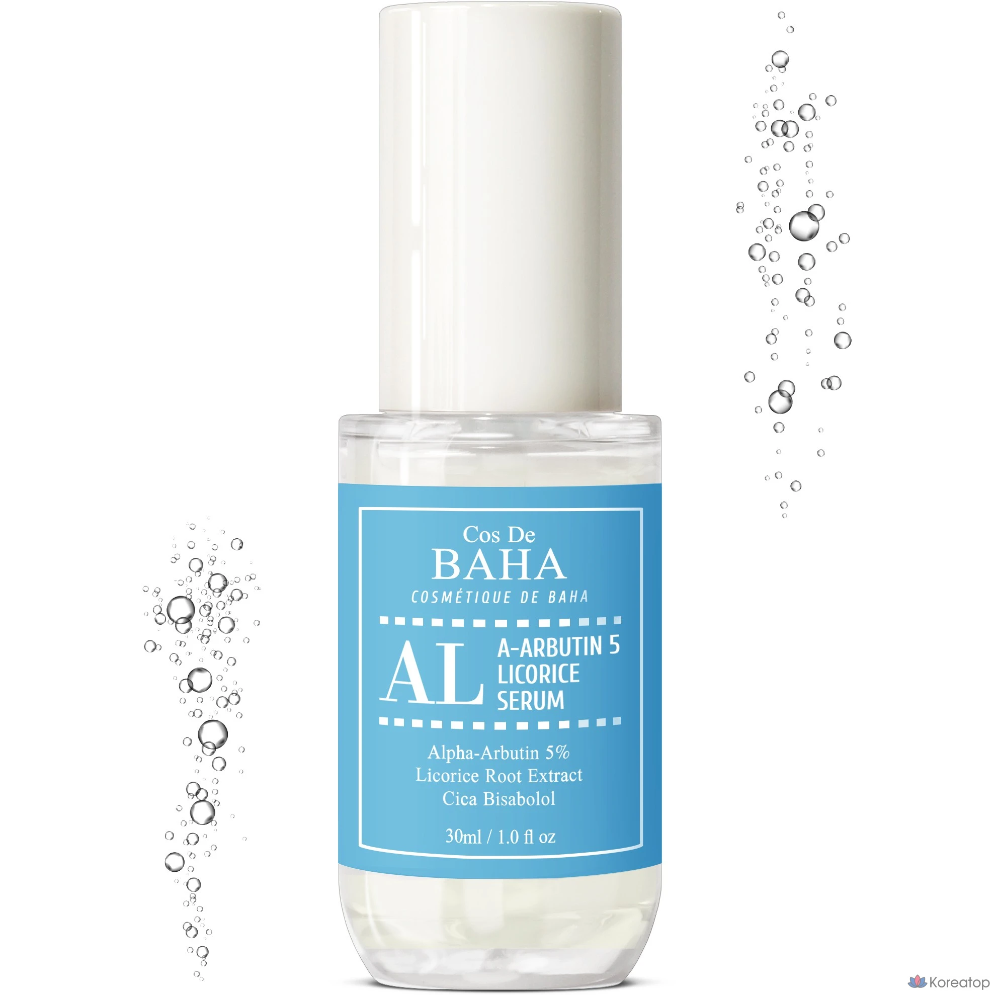 Сыворотка Cos De Baha Alpha Arbutin 5% Whitening Ampoule Serum, 30 мл, 1 шт.