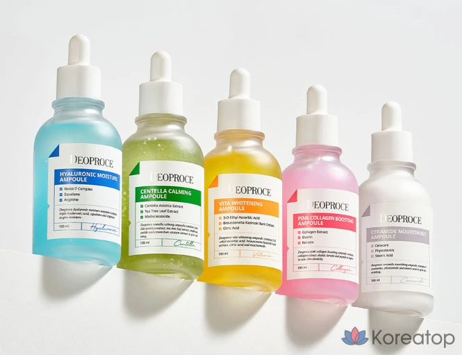 Ампульная сыворотка Deoproce Centella Calming Ampoule, 100 мл, 1 шт.