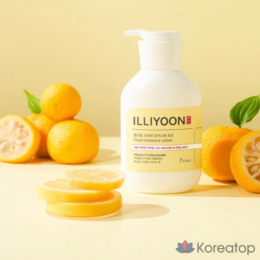 Лосьон для тела ILLIYOON Fresh Moisture Lotion Citrus, 350 мл, 1 шт.