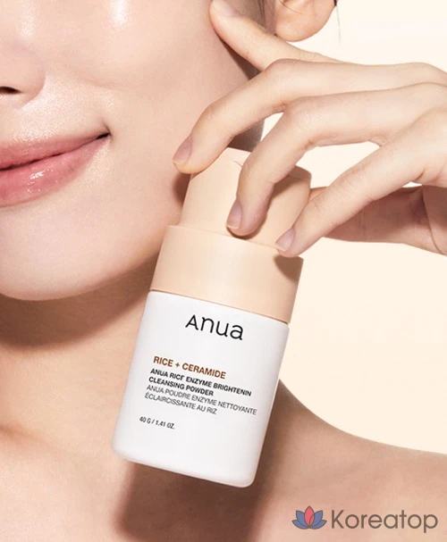 Пудра для умывания Anua Rice Brightening Enzyme Cleansing Powder, 40 г, 1 шт.