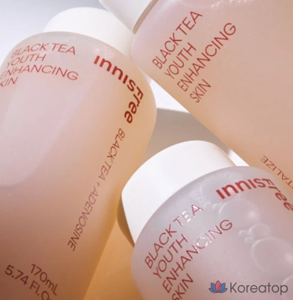 Тонер Innisfree Black Tea Youth Enhancing Skin, 170 мл, 1 шт.