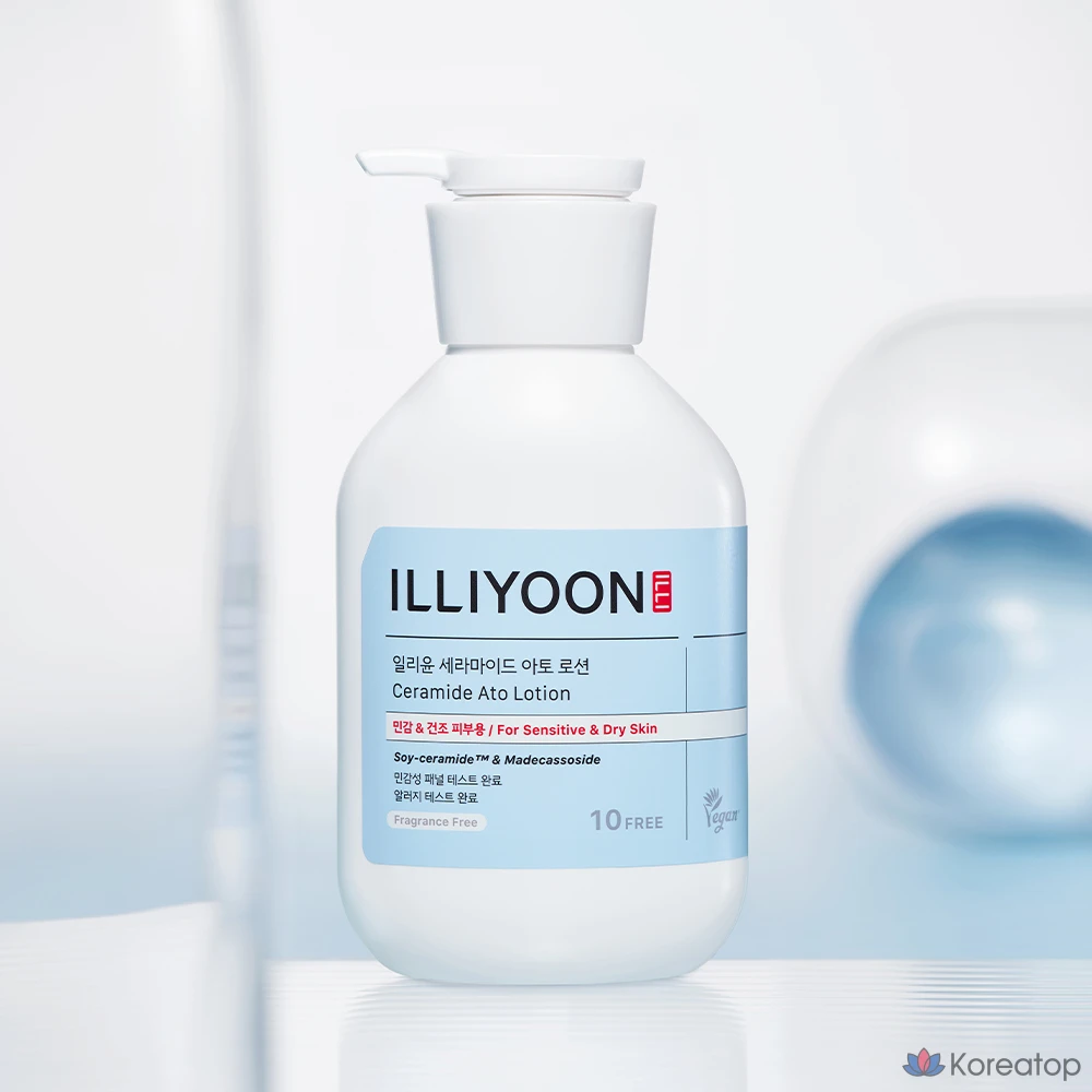 Лосьон для тела Illiyoon Ceramide Ato Lotion Fragrance-Free, 508 мл, 1 шт., фото 4