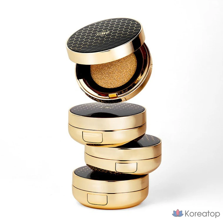 Кушон-фундамент CNP Laboratory Propolis Ampoule In Cushion Foundation, оттенок 21, 15 г + 15 г, 1 шт.