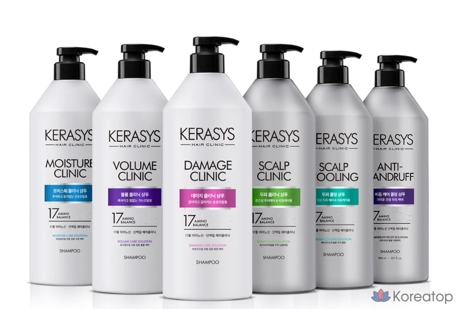 Шампунь KeraSys Scalp Dandruff Care Deep Clean Cooling Protein, 980 мл, 1 шт.