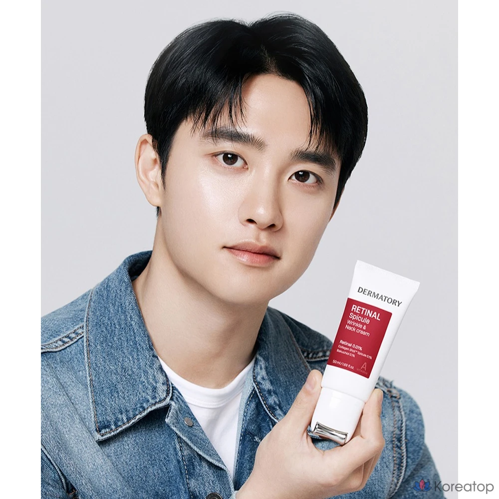 Крем для лица и шеи Dermatory Retinal Spicule Wrinkle &amp; Neck Cream, 50 мл, 1 шт.