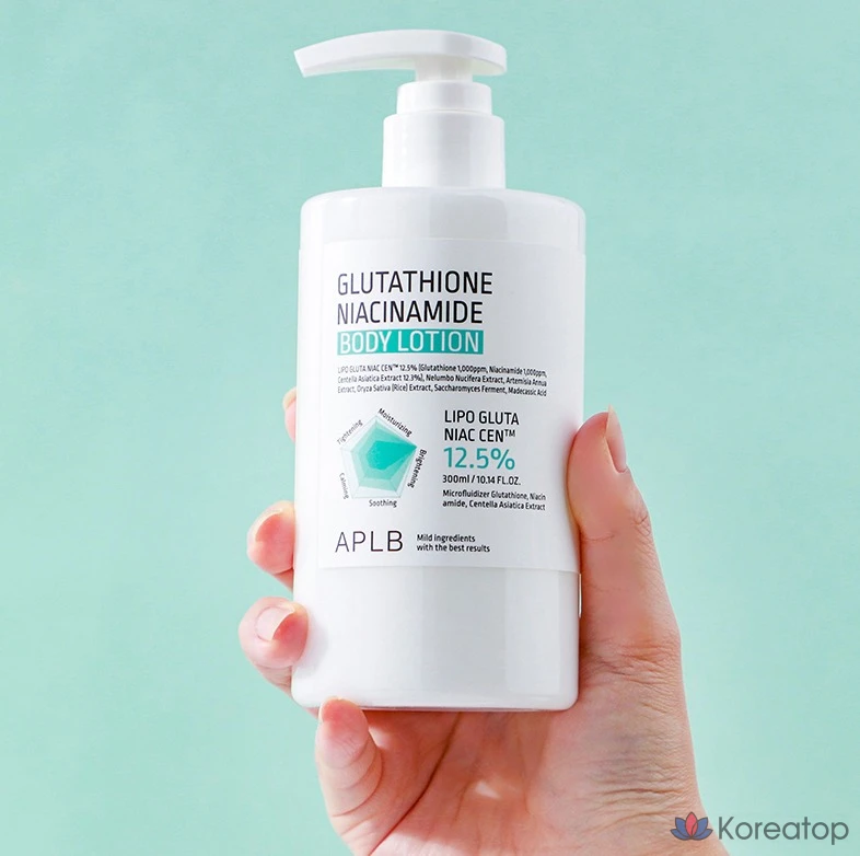 Лосьон для тела APLB Glutathione Niacinamide, 300 мл, 1 шт.