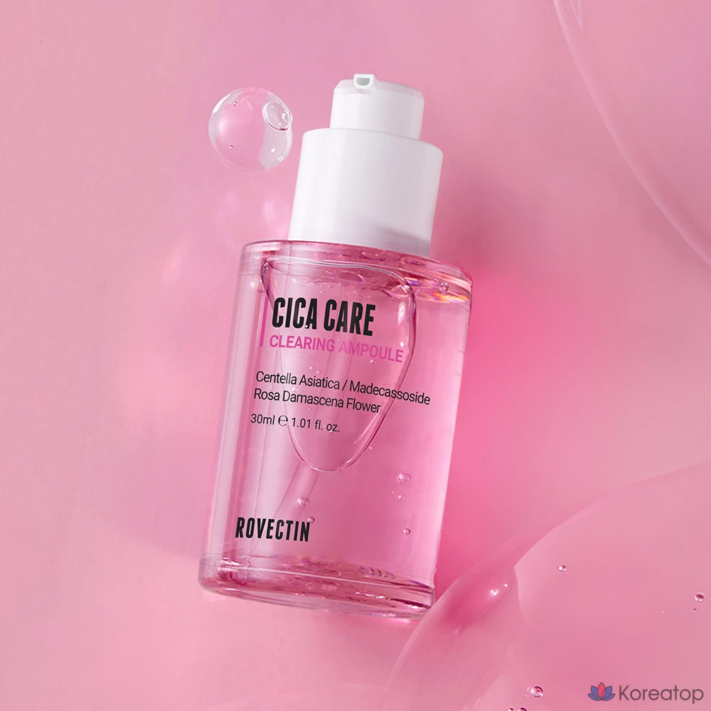 Ампульная сыворотка Rovectin Cica Care Clearing Ampoule, 30 мл, 1 шт.