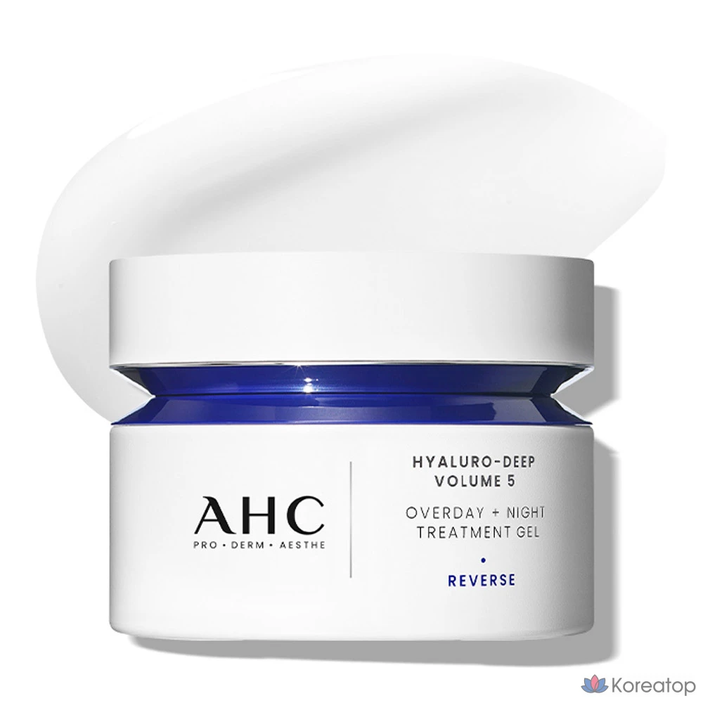 Гель для лица AHC Hyaluro Deep Volume 5 Over Day Night Treatment, 50 мл, 1 шт.