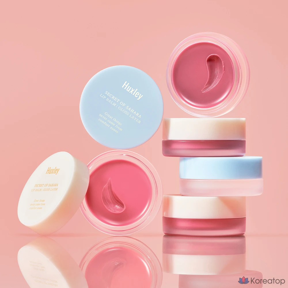 Бальзам для губ Huxley Lip Balm Gloss Layer, оттенок 3 Muted Layer, 5 г, 1 шт., фото 6