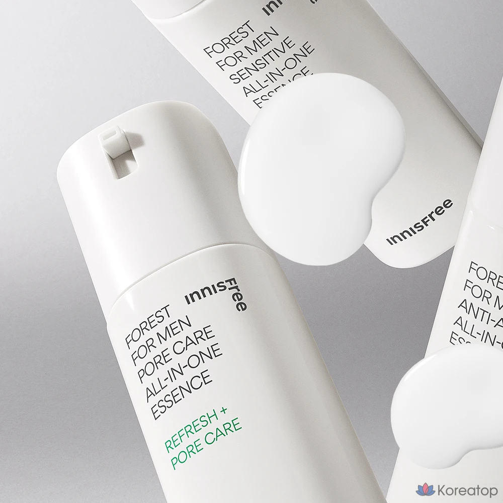 Набор для ухода Innisfree Forest For Men All-in-One 3-piece Set, 1 шт.
