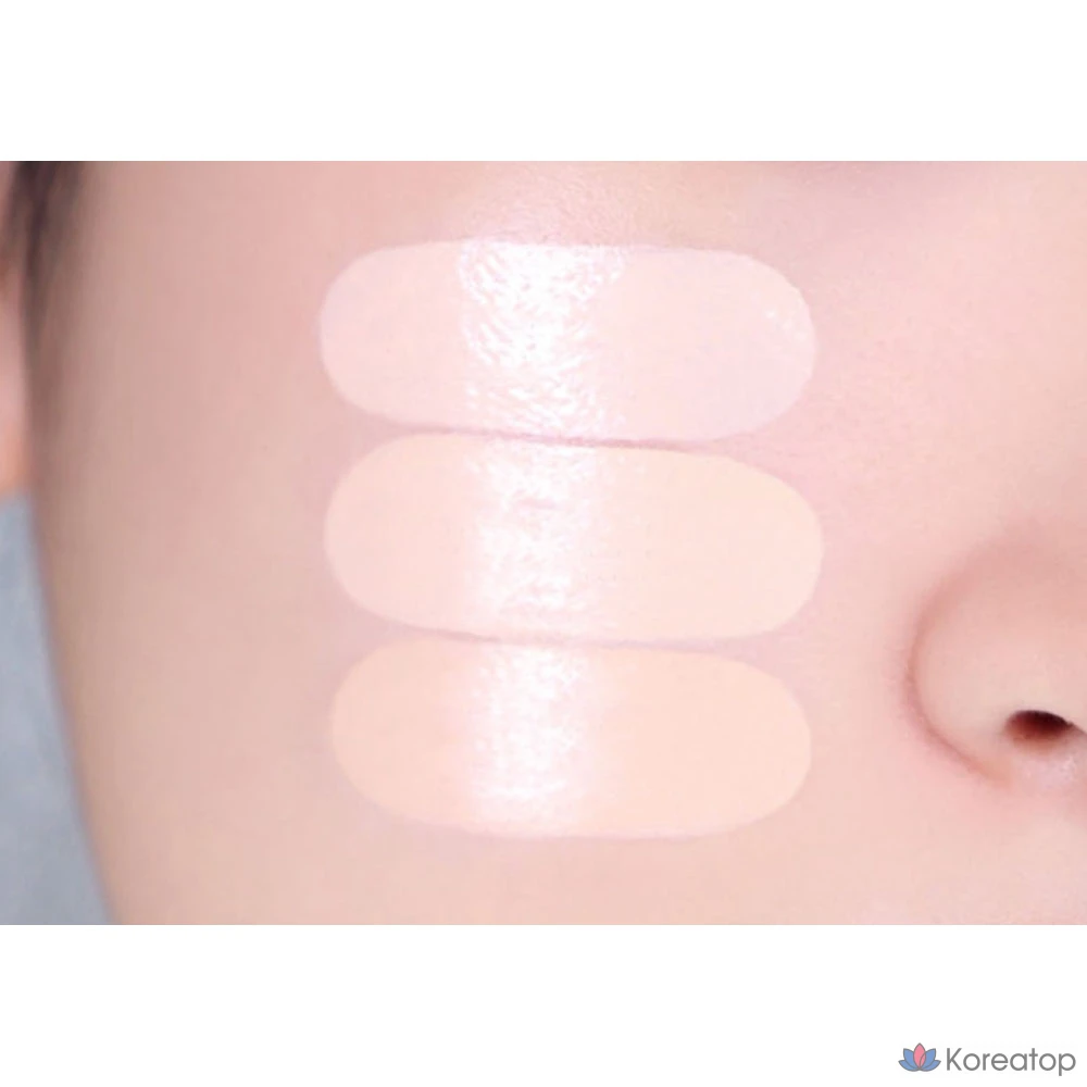 Кушон Giverny Dewy Glassy Cushion Foundation Set (Cushion + Refill), оттенок 23NW Medium Beige, 13 г, 1 шт., фото 5