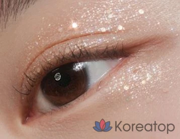 Тени для век ABOUT TONE Oh My Glitter Pop Eyeshadow, оттенок 01 O:Stunner, 1 шт., фото 5
