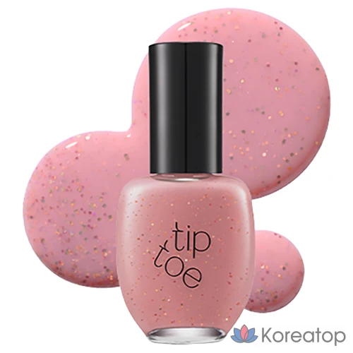 Лак для ногтей Tip Toe Geocoso Nail Polish, оттенок 513 Sour Toshuz, 10 мл, 1 шт.