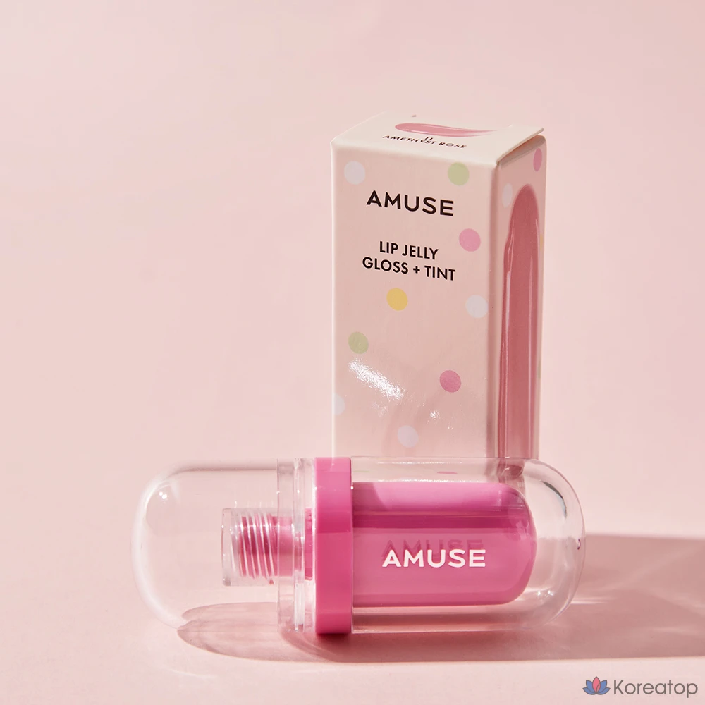 Тинт для губ AMUSE Jel-Fit Tint, оттенок 11 Amethyst Rose, 1 шт., фото 2