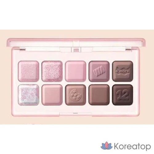 Палетка теней для век Lilybyred Mood Keyboard Eye Palette, оттенок Strawberry Chip S'more, 1 шт., фото 2