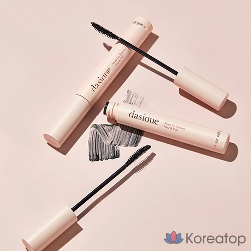Тушь для ресниц Dasique Mood Up Long & Curl Mascara, оттенок 01 Black, 7.5 г, 1 шт.