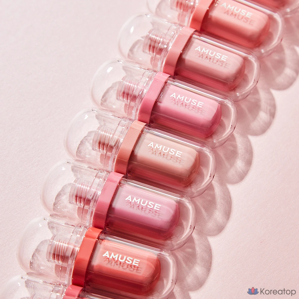 Тинт для губ AMUSE Jel-Fit Tint, оттенок 11 Amethyst Rose, 1 шт., фото 5