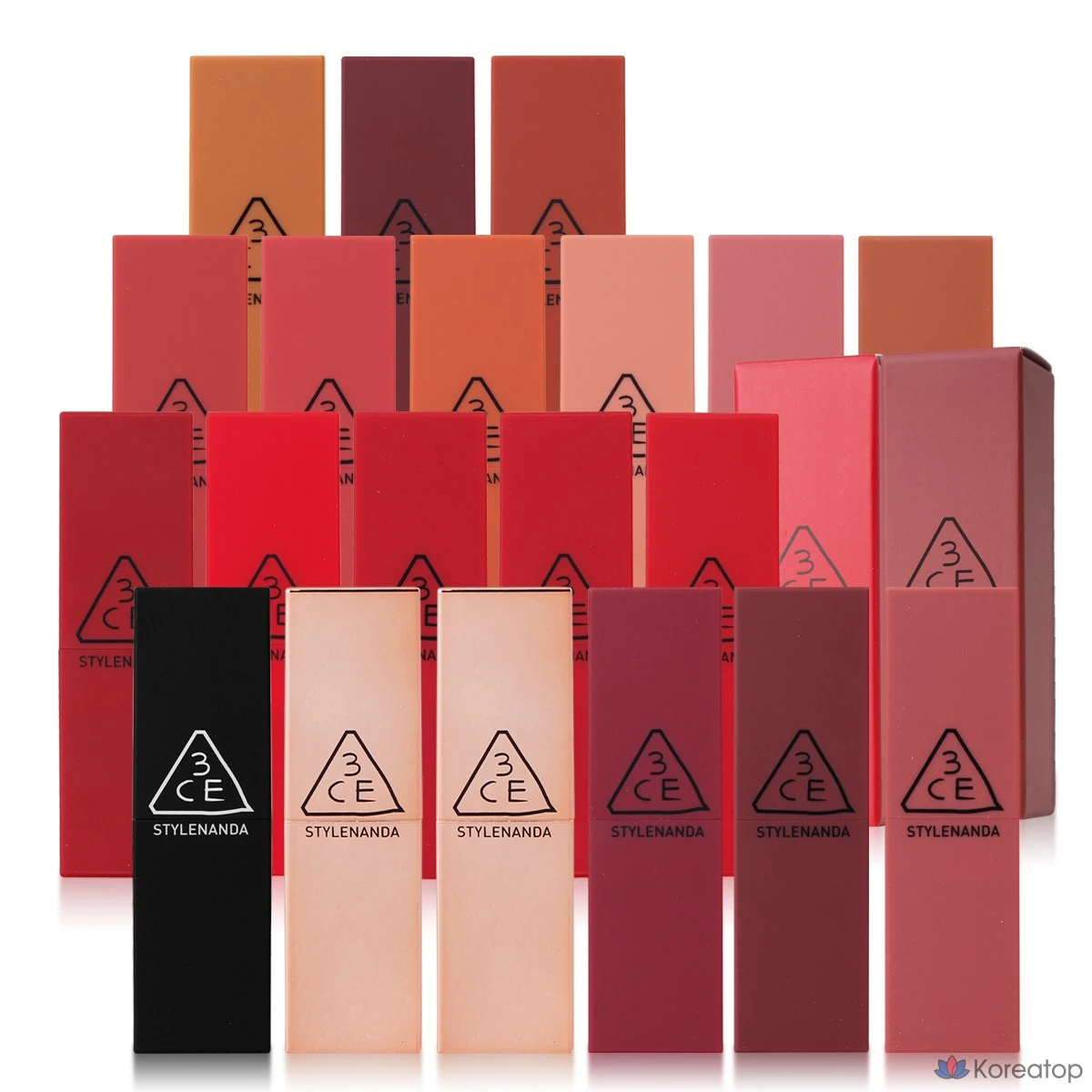 Матовая помада 3CE Lip Color Matte Lipstick, оттенок 909 Smoked Rose, 3.5 г, 1 шт.
