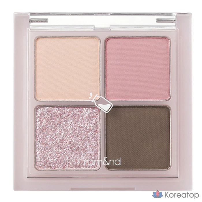 Палетка теней для век ROM&ND Better Than Eyes Palette, оттенок W03 Dried Strawberry, 1 шт.