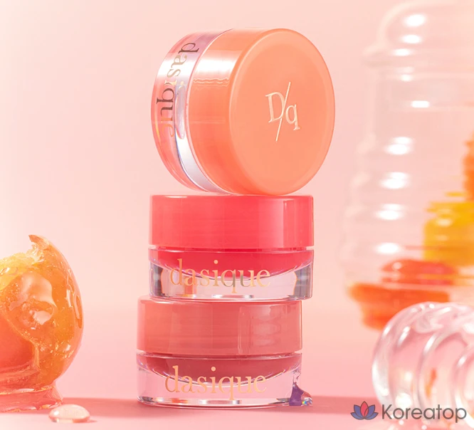 Бальзам для губ Dasique Fruity Lip Jam, оттенок 02 Apricot Jam, 4 г, 1 шт., фото 2