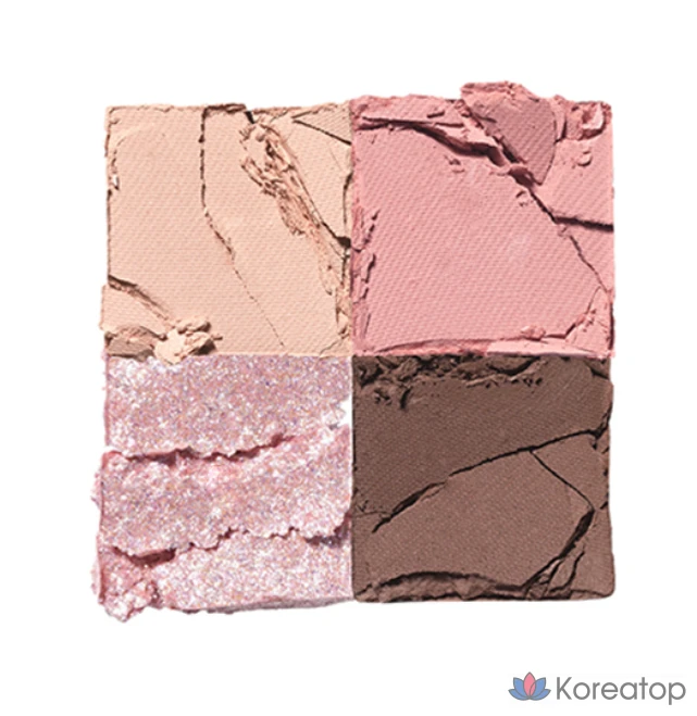 Палетка теней для век ROM&ND Better Than Eyes Palette, оттенок W03 Dried Strawberry, 1 шт., фото 2