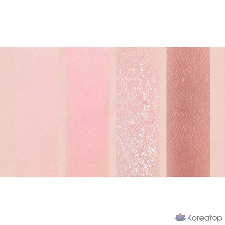 Палетка теней для век ROM&ND Better Than Eyes Palette, оттенок W03 Dried Strawberry, 1 шт., фото 3