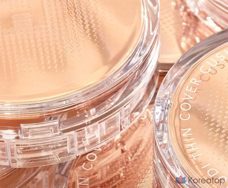 Кушон HANSKIN Nude Thin Cushion Foundation, оттенок Pure Cream, 12 г, 1 шт.