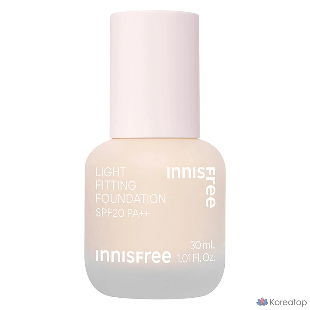 Фундация Innisfree Light Fitting Foundation, оттенок 17N Ivory, 30 мл, 1 шт.