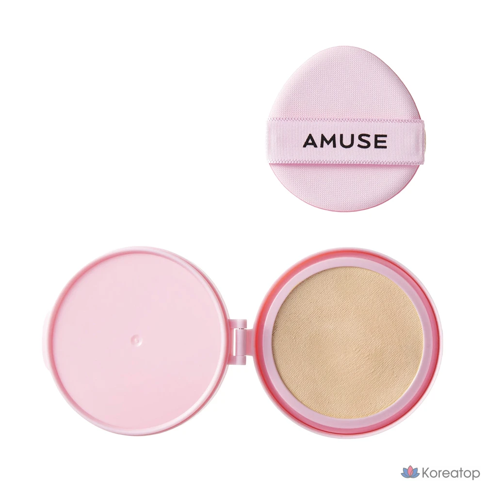 Кушон-рефил AMUSE Dew Power Cushion Refill, оттенок 02 Healthy, 15 г, 1 шт.