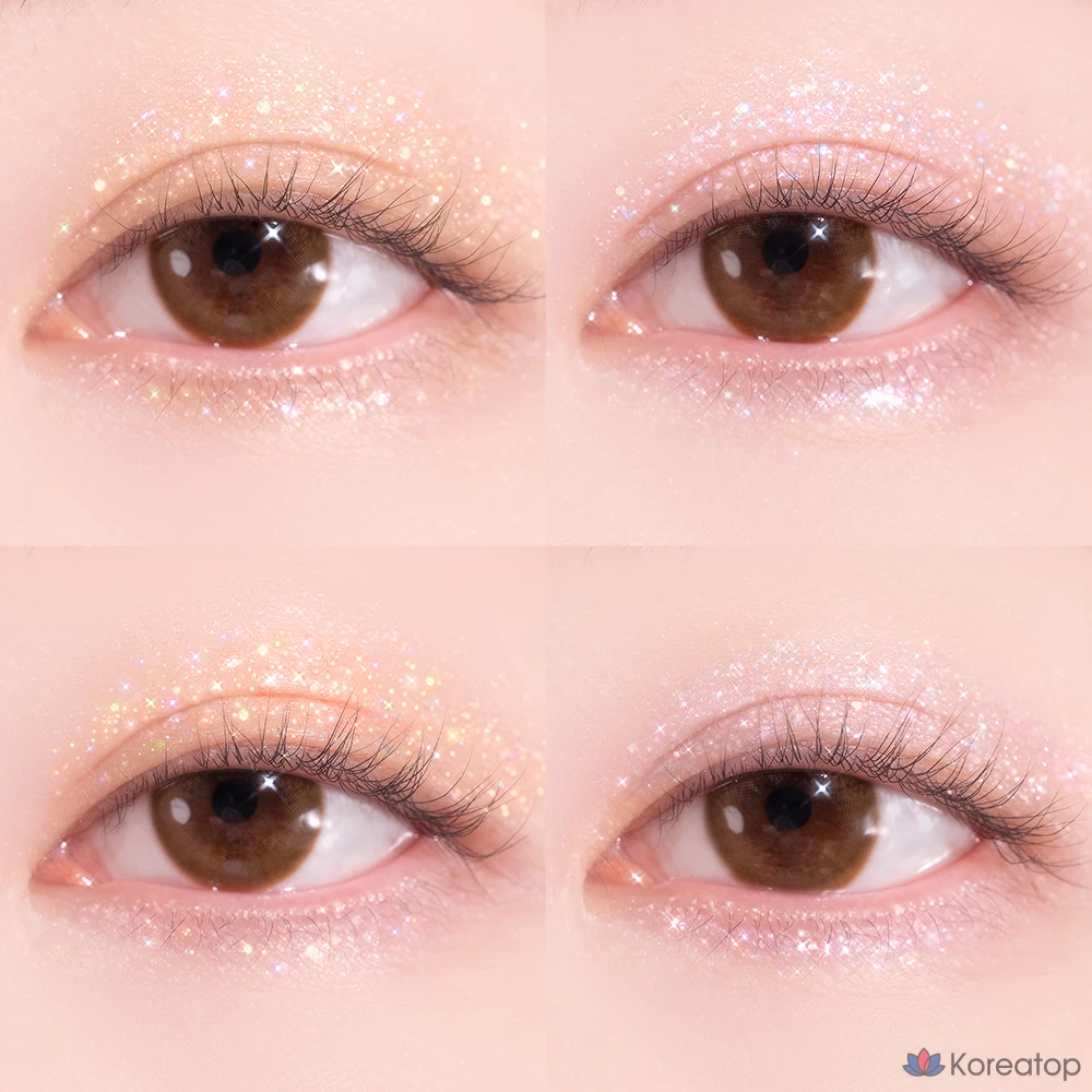 Жидкие блестки для лица Dasique Starlit Jewel Liquid Glitter, оттенок 08 Love Flake, 1.8 г, 1 шт.