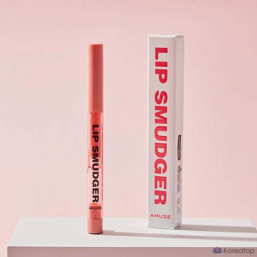 Тинт для губ AMUSE Lip Smudger, оттенок 02 Rose, 1 шт., фото 2