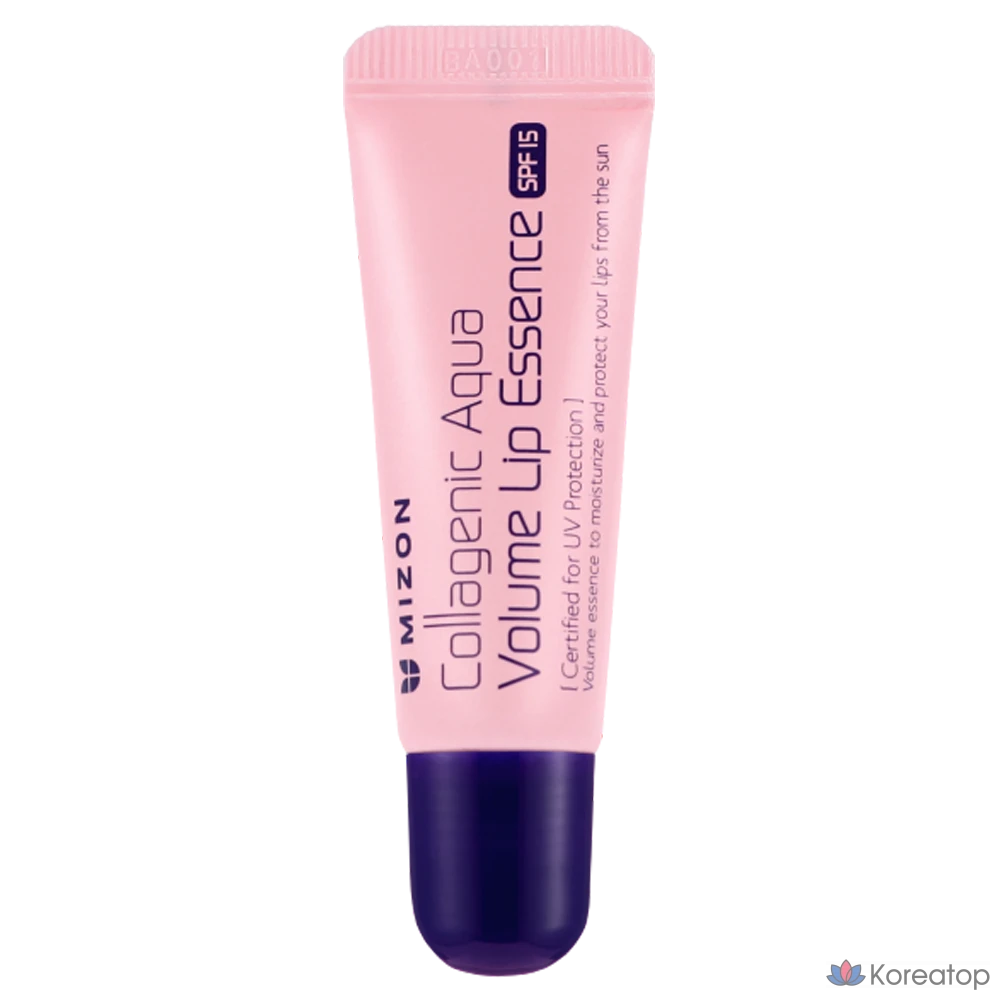 Липовая эссенция Mizon Collagenic Aqua Volume Lip Essence, без отдушки, 10 мл, 1 шт.