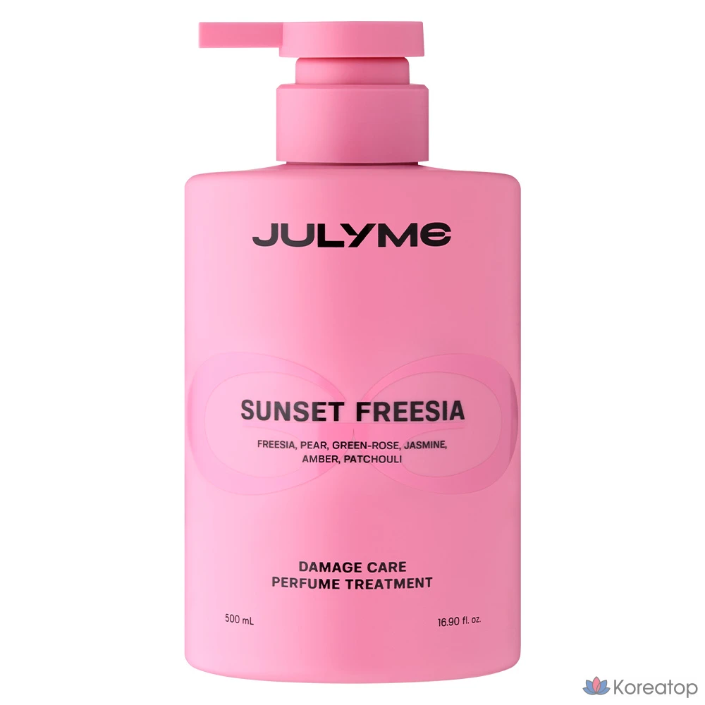 Триатмент для волос JUL7ME Daily Repair Protein Perfume Damaged Hair Treatment, аромат Sunset Freesia, 500 мл, 1 шт.