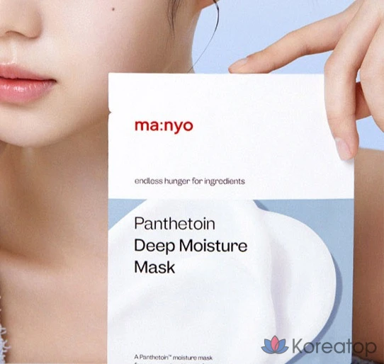 Тканевая маска для лица Manyo Panthetoin Deep Moisture Mask, 30 г, 30 шт., фото 3